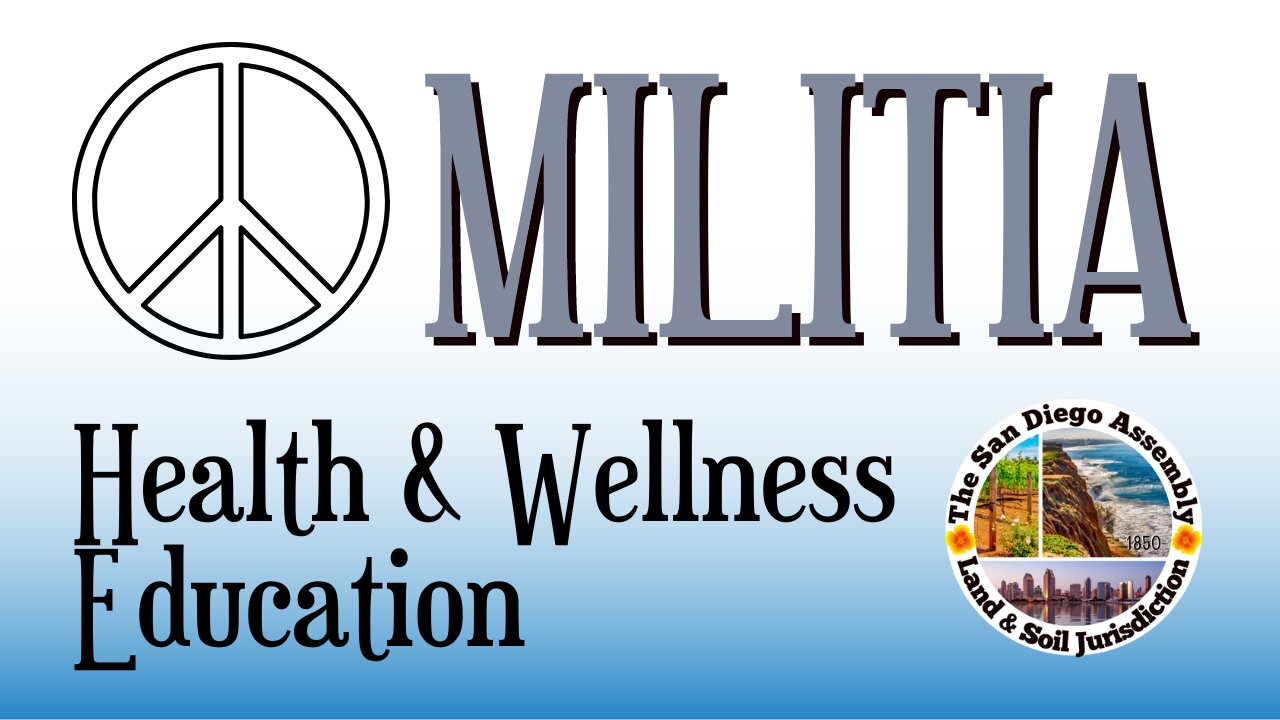 The SD County Militia Health & Wellness Mtg 4/30/2024