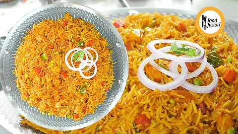 Tawa Vegetable Palaou recipe by Food Fussion