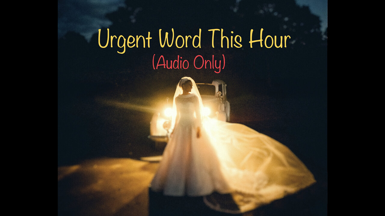 Christians: Urgent Word This Hour (Audio Only) [SEE WARNING IN DESCRIPTION]