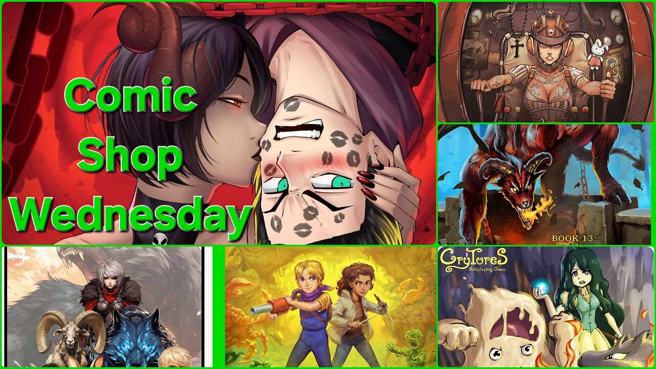 Comic Shop Wednesday 05-01-2024 | A Drink With Crazy Livestream