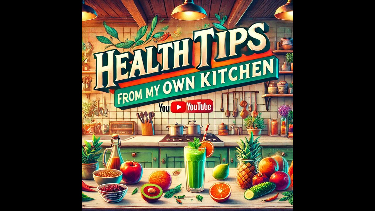 Health tips from my own kitchen