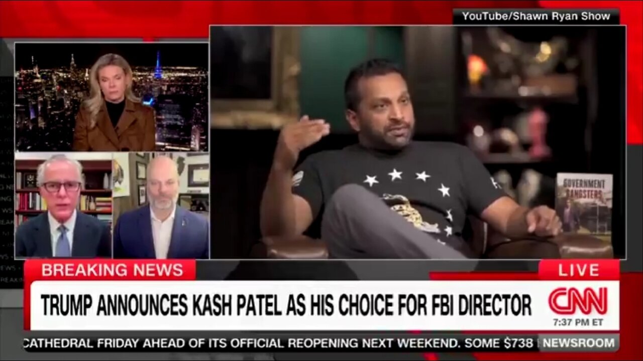 Andrew McCabe Is Big Mad Over Kash Patel As FBI Director