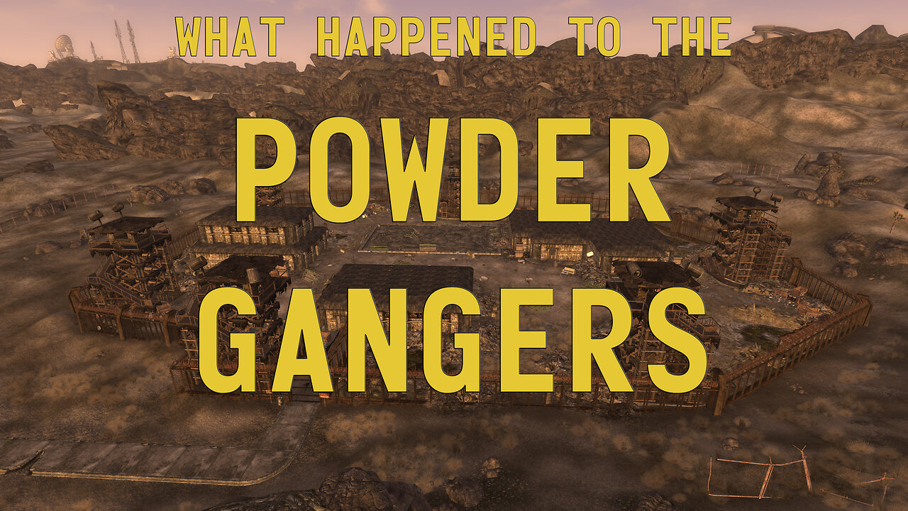 Fallout New Vegas Lore - What Happened to the Powder Gangers