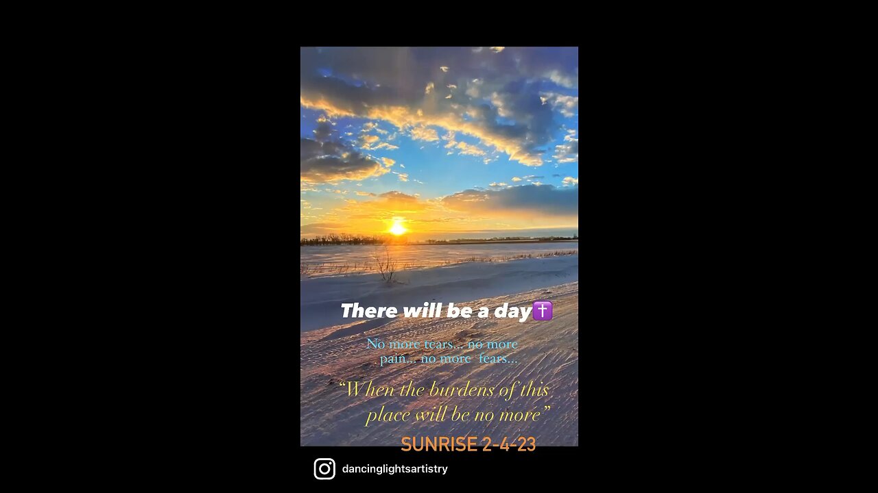 There will be a day✝️