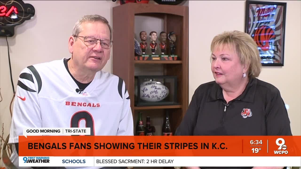 Bengals fans show their stripes while living in Kansas City