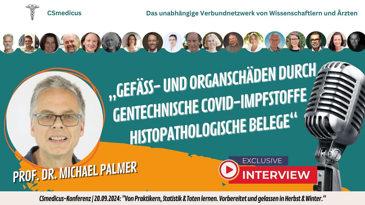 „Gefäß- und Organschäden durch gentechnische COVID-Impfstoffe“| Prof. Dr. Michael Palmer