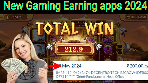 Earnmoney Online New Earning App 2024 🤑.#earnmoney