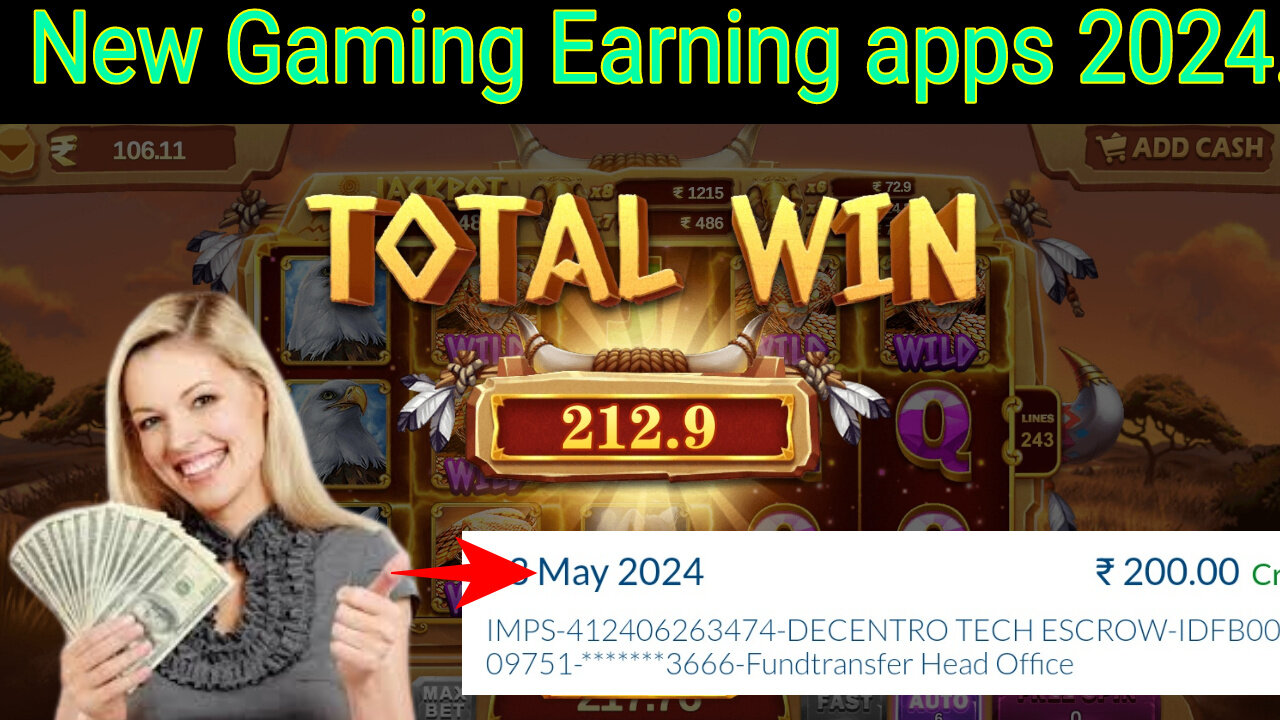 Earnmoney Online New Earning App 2024 🤑.#earnmoney