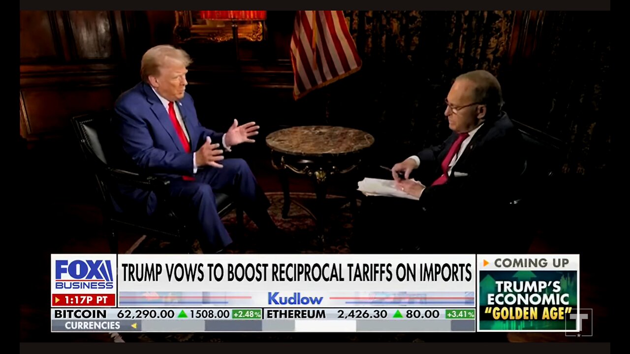 President Trump Sits Down with Larry Kudlow