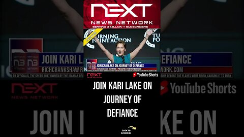 Join Kari Lake On Journey Of Defiance #shorts