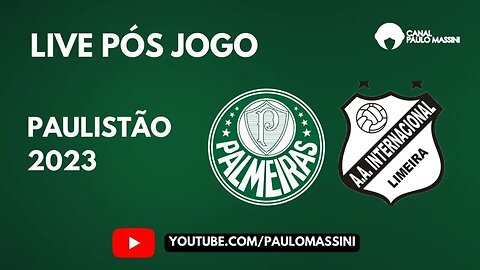 PÓS JOGO PALMEIRAS X INTER DE LIMEIRA. COLETIVA ABEL FERREIRA AO VIVO.