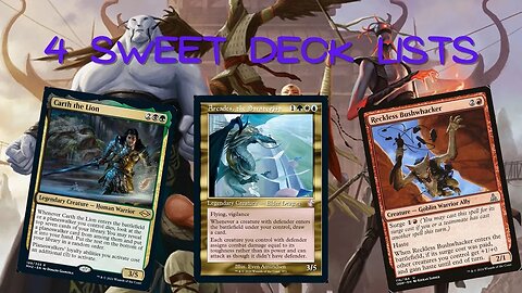 4 Sweet Competitive Lists | MTG Modern