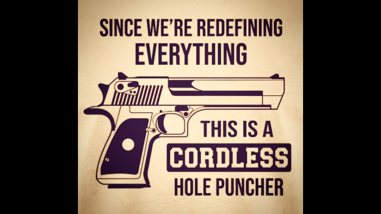 SINCE WE ARE REDEFINING EVERYTHING - THIS IS A CORDLESS HOLE PUNCHER