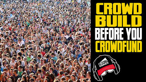 CROWDBUILD before you CROWDFUND | Promoting Indie Comics (COMIC BOOK RADIO ep.28 | 6-22-23)