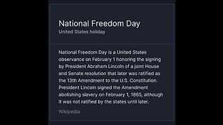 #537 NATIONAL FREEDOM DAY LIVE FROM THE PROC 02.01.23