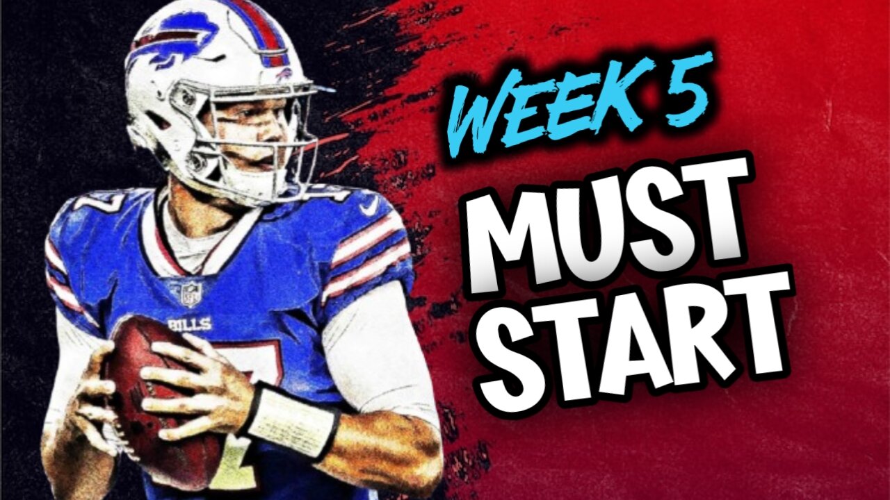 Week 5 Fantasy Football Starts & Sits: Who to Trust This Week?