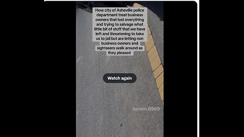 VIDEO PROOF, Police In Asheville, North Carolina Threateng Hurricane Helene Victims ...