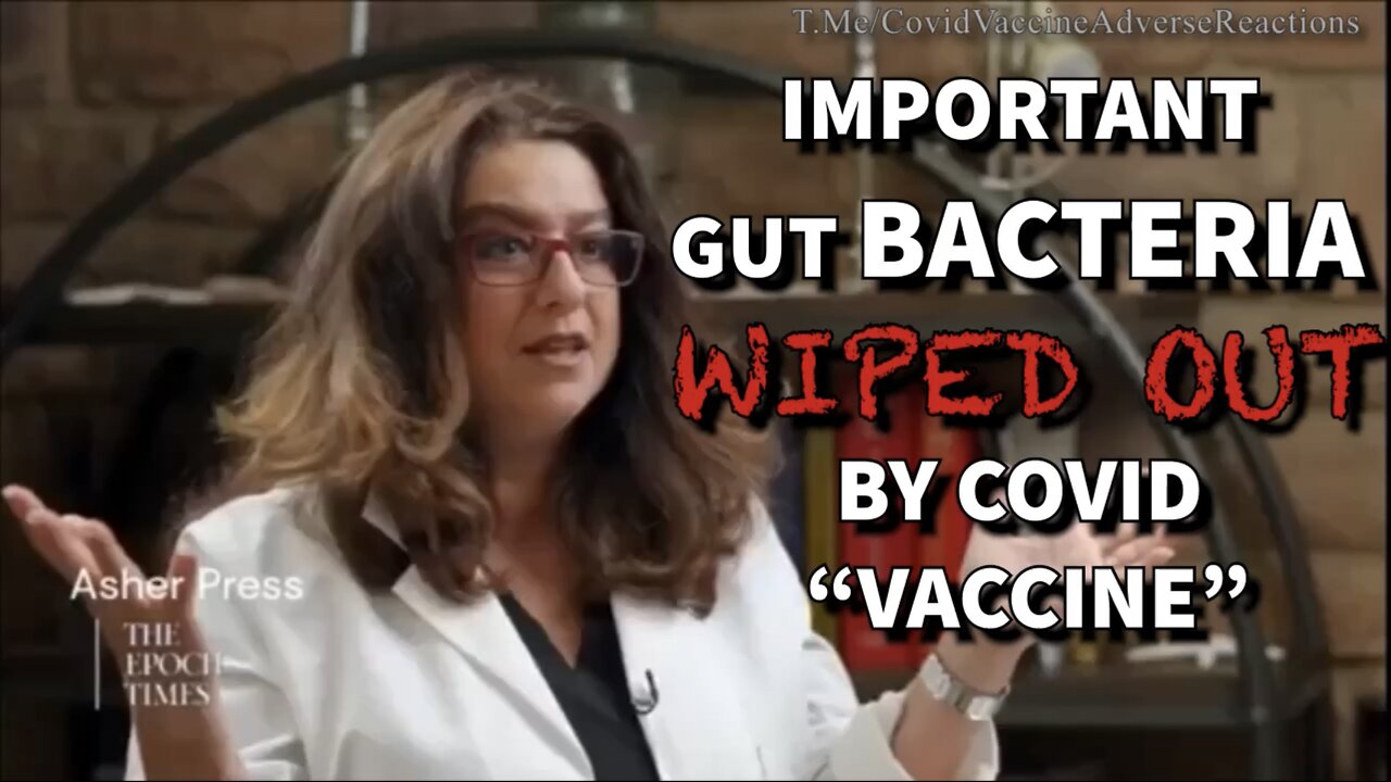 Persistent Drop in Important Bifidobacteria in Microbiom Found One Month After "Vaccination"