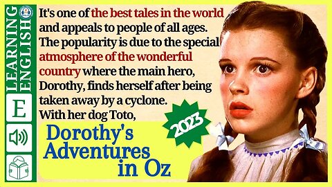 learn English through story level 3 🍁The Wizard of Oz | WooEnglish