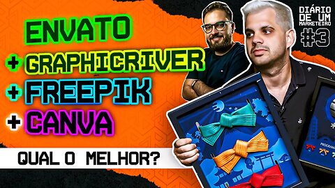 @envato @freepik @canva Os melhores sites para criar anuncios | Envato + Freepik + Canva