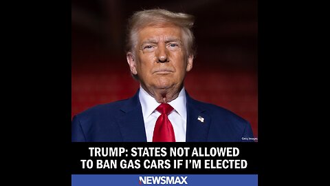 Trump States Won't Be Allowed to Ban Gas-powered Cars If He's Elected