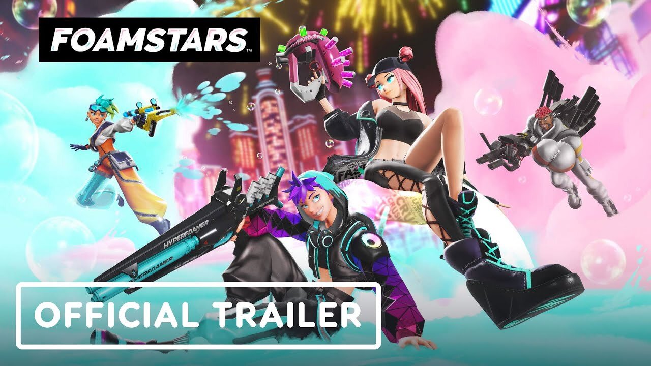 Foamstars - Official Free-to-Play Trailer