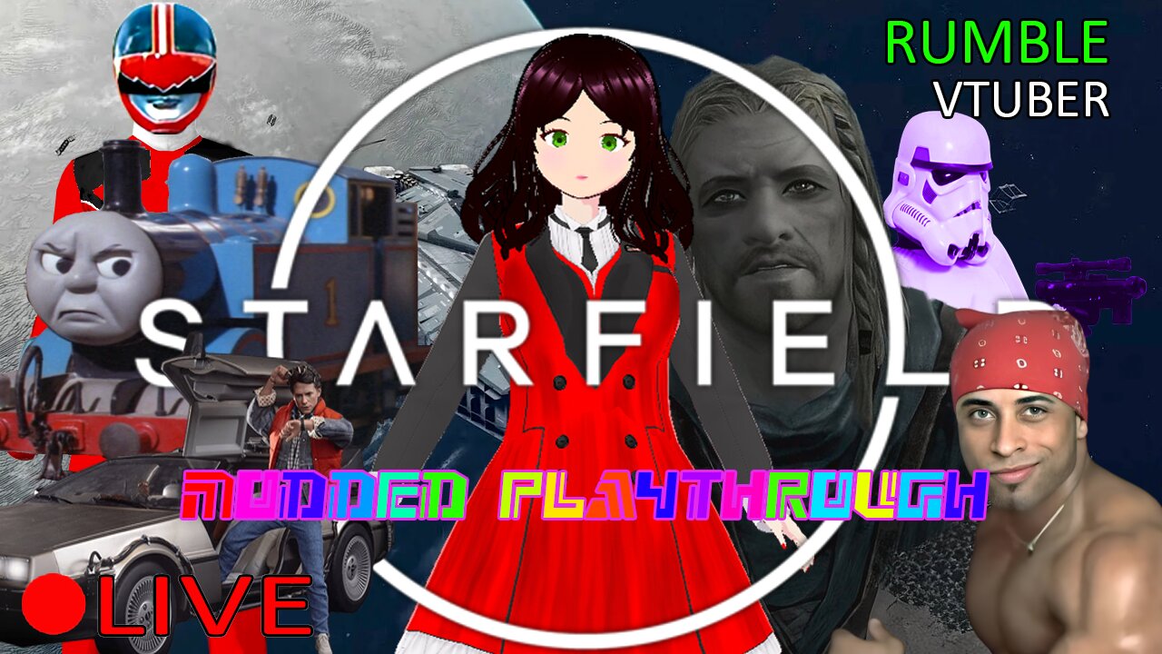 (VTUBER) - STARTING MODDED STARFIELD - Starfield #24 - RUMBLE