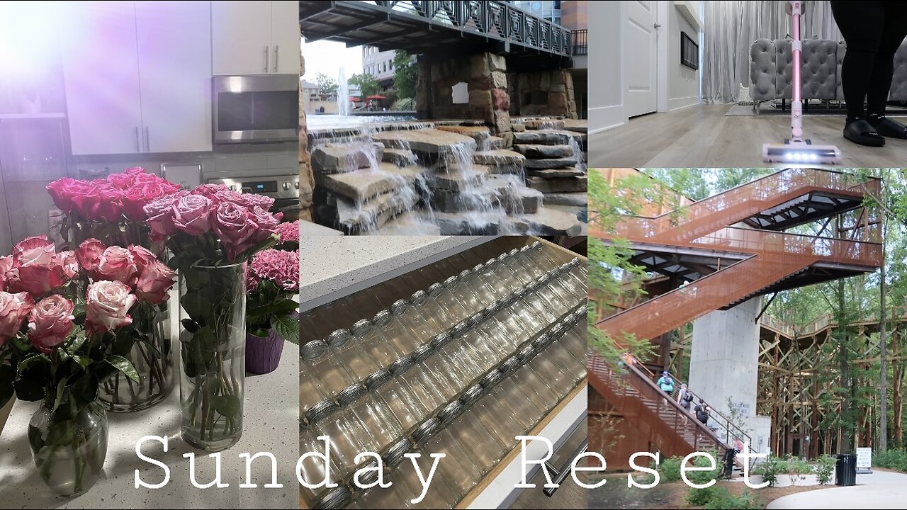 SUNDAY RESET | CLEAN WITH ME, SPICE DRAWER ORGANIZATION, SUNDAY DINNER + HIKING TRAIL