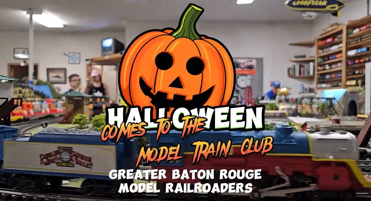 Halloween Comes to the Greater Baton Rouge Model Railroaders Club