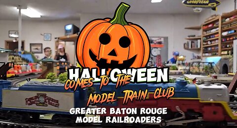 Halloween Comes to the Greater Baton Rouge Model Railroaders Club