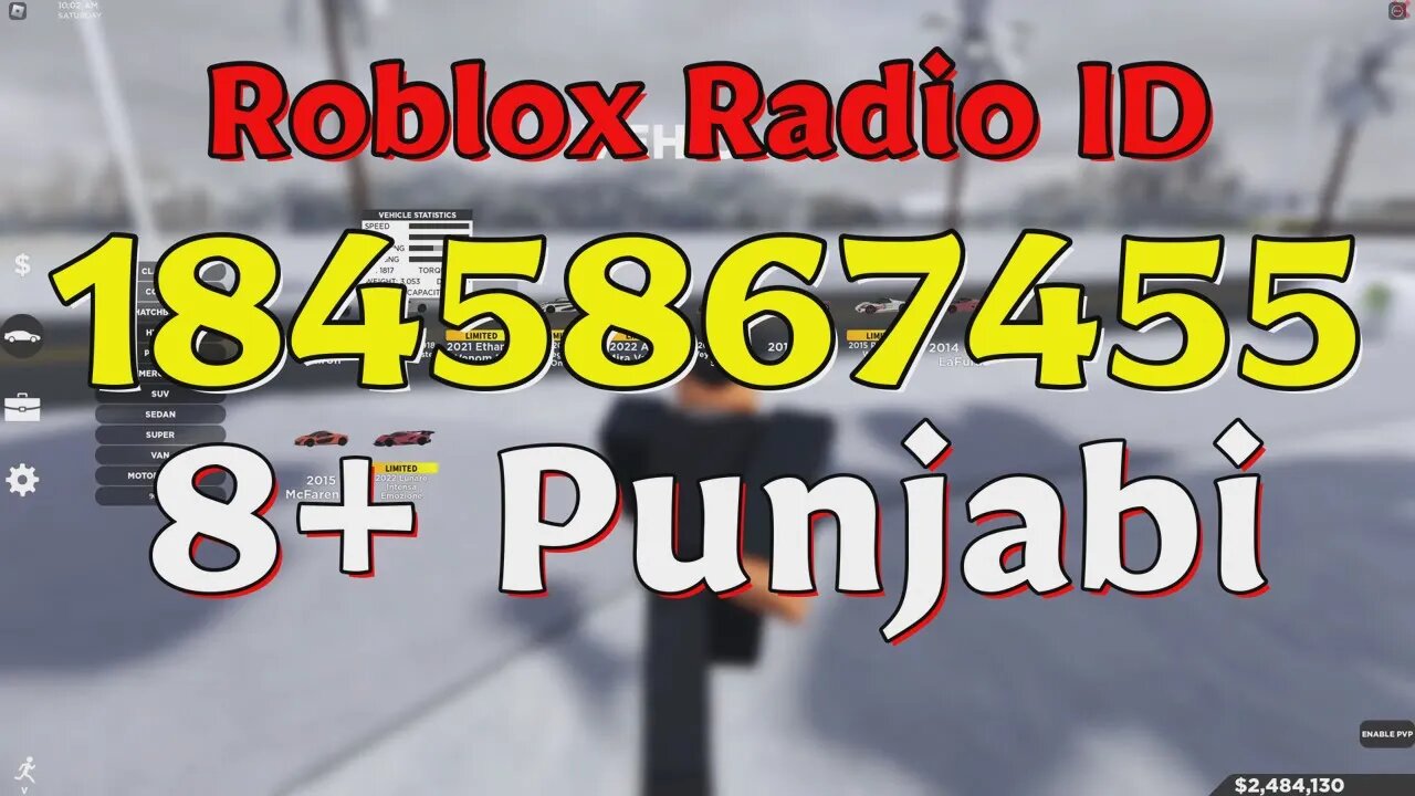 Punjabi Roblox Radio Codes/IDs