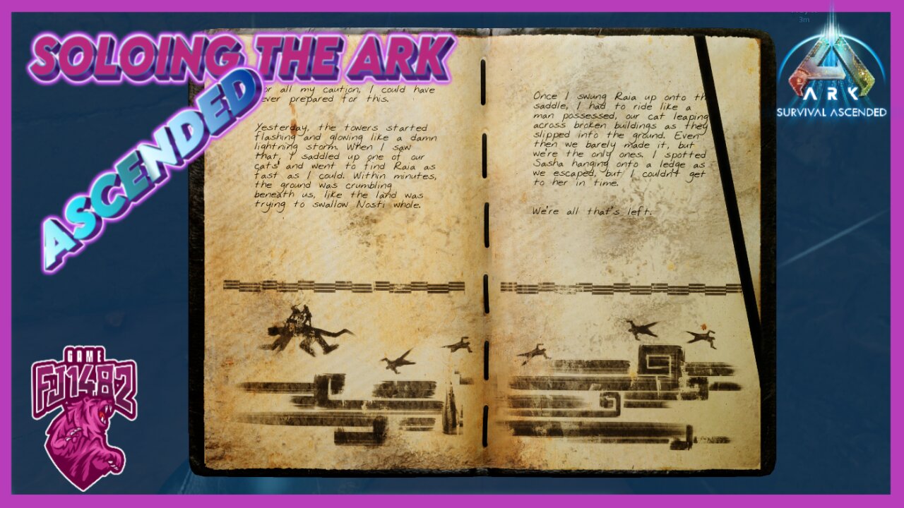 Dahkeya Notes 16 - 30 ARK Lore Soloing Scorched Earth EP. 24
