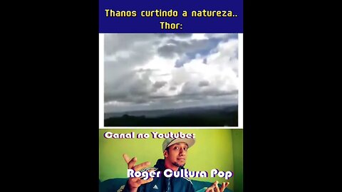 Thanos não tem um mínimo de descanso coitado kkkkk #filmes #memes #humor #thor