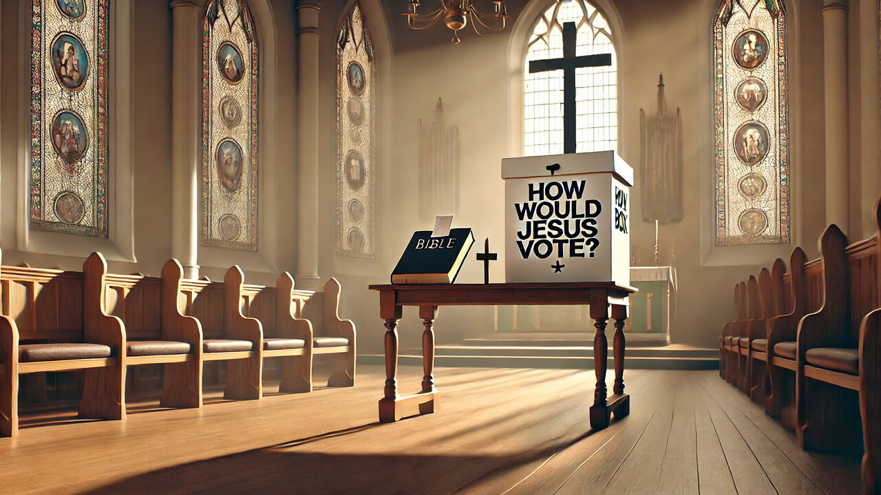 Who Would Jesus Vote For? ✝️🗳️ #BiblicalLeadership #ChristianVoting #election2024 #FaithAndPolitics