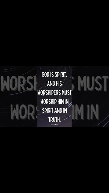 John 4:24 #shorts