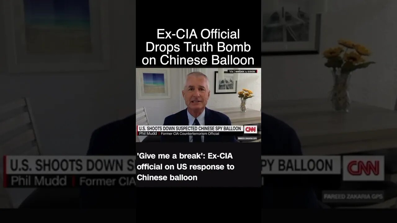 Ex-CIA Official Reveals the Truth About China Spy Balloon!