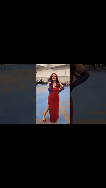 Jessica Rabbit Cosplay Central Florida Comic Con #cosplay #jessicarabbit #cfcc