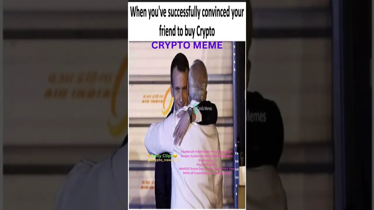 CRYPTO MEME: When You’ve Successfully Convinced Your Friend to BUY CRYPTO😈👹 #crypto #cryptomeme #c