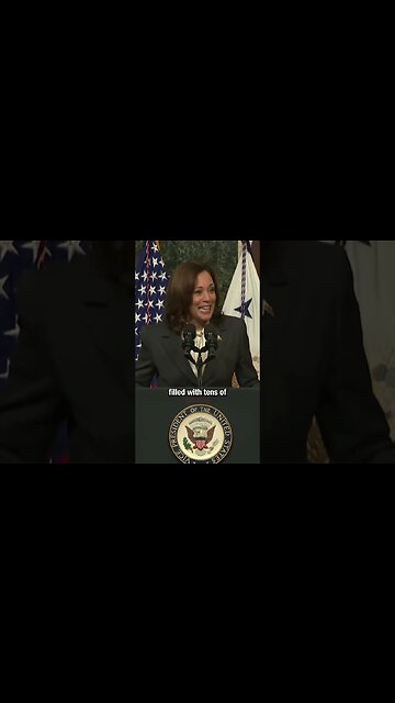 Kamala Harris SPACES OUT while describing space to astronauts