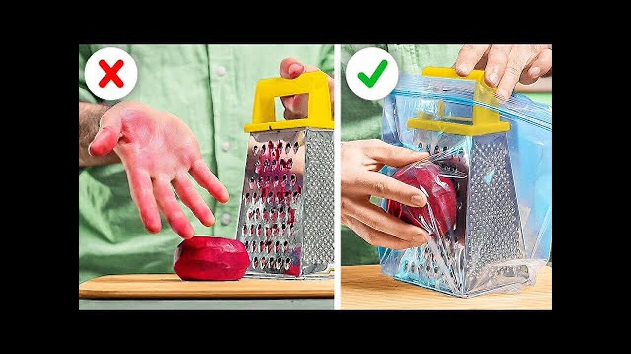 WANT TO COOK LIKE A PRO? 🧑‍🍳 WATCH THESE GENIUS KITCHEN HACKS