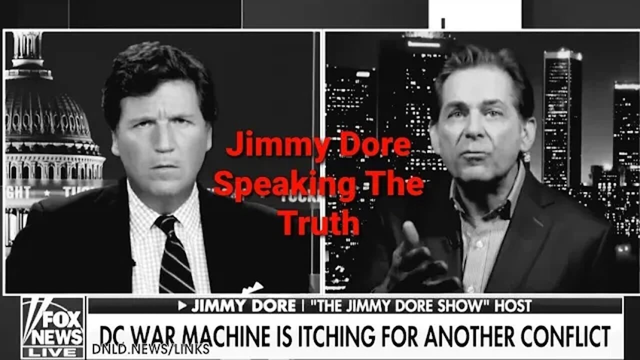 Jimmy Dore On FOX NEWS With Tucker Carlson Calling Out Military Industrial Complex