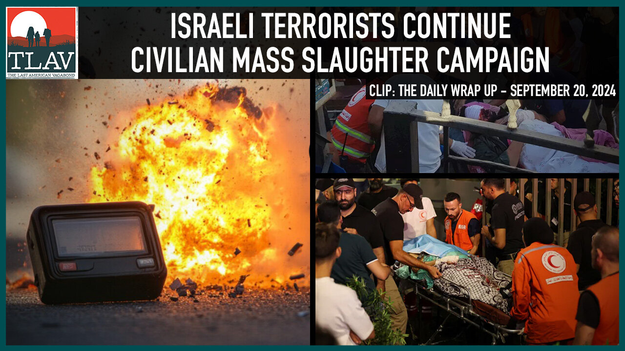 Israeli Terrorists Continue Civilian Mass Slaughter Campaign