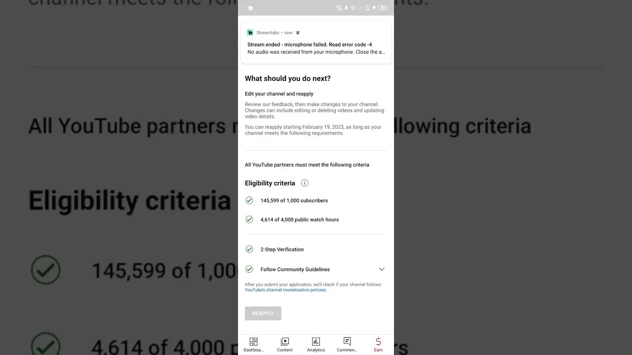 KEEP DROPPED WATCH HOUR EVERY 6 PM TILL I CANNOT APPLY MONETIZATION BACK AT 19 AS WORKING INTENDED