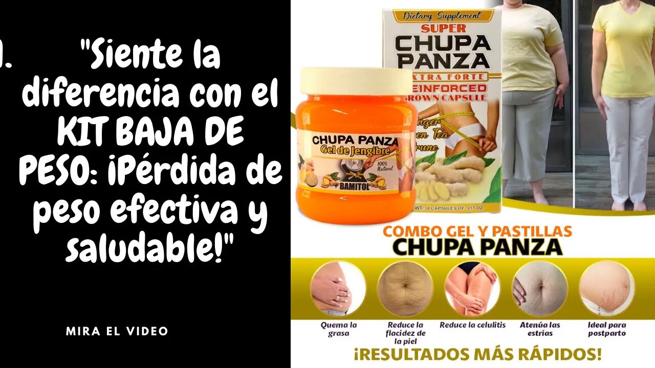 Adiós a las dietas rigurosas: El KIT BAJA DE PESO es la solución perfecta