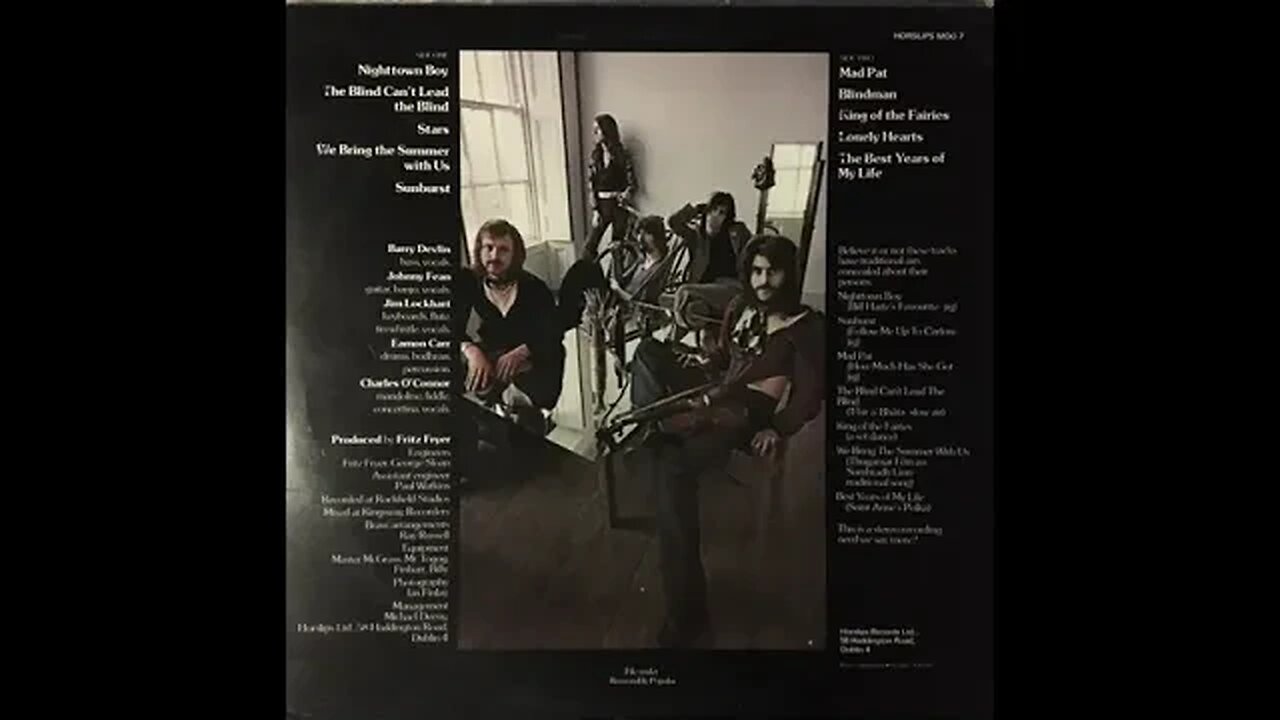 Horslips – Dancehall Sweethearts - Full Album Vinyl Rip (1974)