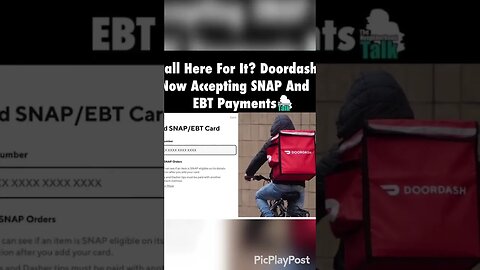 #doordash now accepting #Snap #Foodstamps