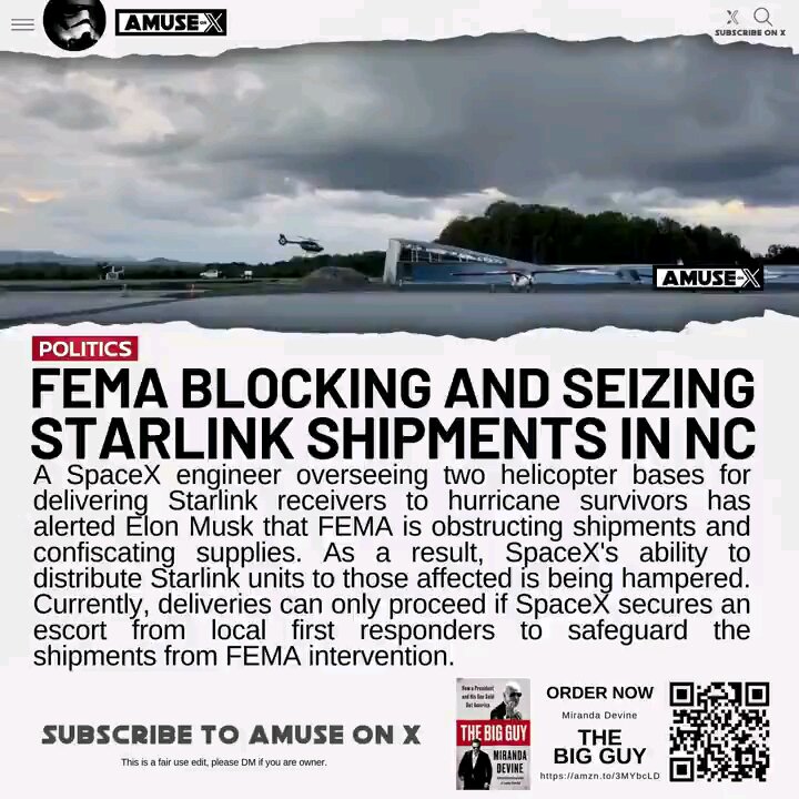 Aide Blocked and Witheld from Helena Survivors Starlink and Elon Musk