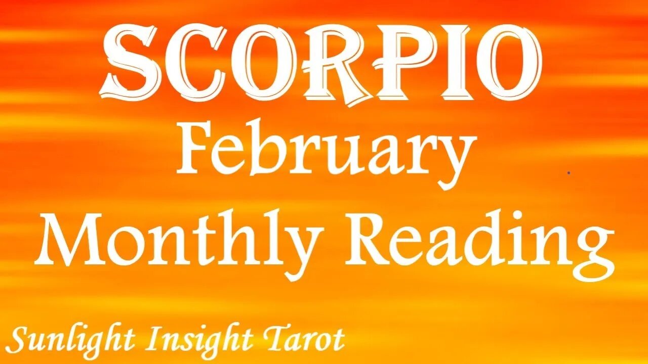 Scorpio *The Sky's The Limit, A Big Shake-Up Changes Your Dreams For A Better Outcome* February 2023