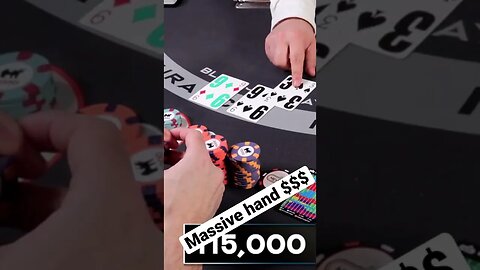 $$ Massive Blackjack Hand