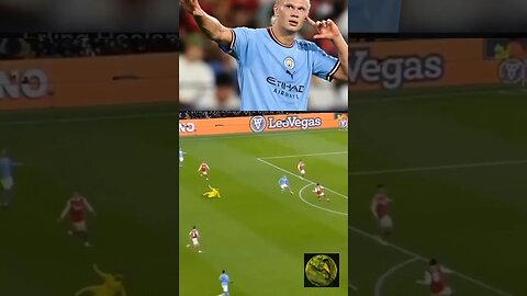 Man City Vs Arsenal Live; Hallaand Skill #shorts